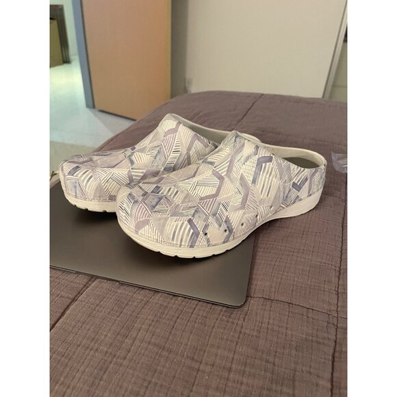 Dansko Kane Womens Clogs Shoes Size 41 Gray Slip On Molded - Picture 9 of 9